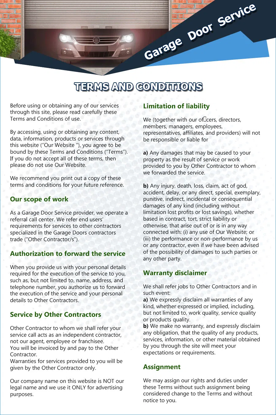 United Garage Door Lansing, IL 708-375-5828